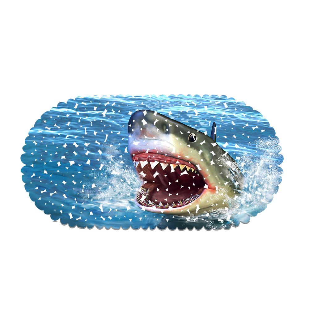Animal Pattern Bathroom Mat Shower Non-Slip Mat Bathroom Floor Mat Waterproof Door Mat Size