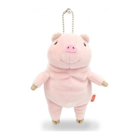 Shinada Global Mochi Series Mochi Pig Pink (mini) 7514cm Stuffed Pig Animal MOBT-0100