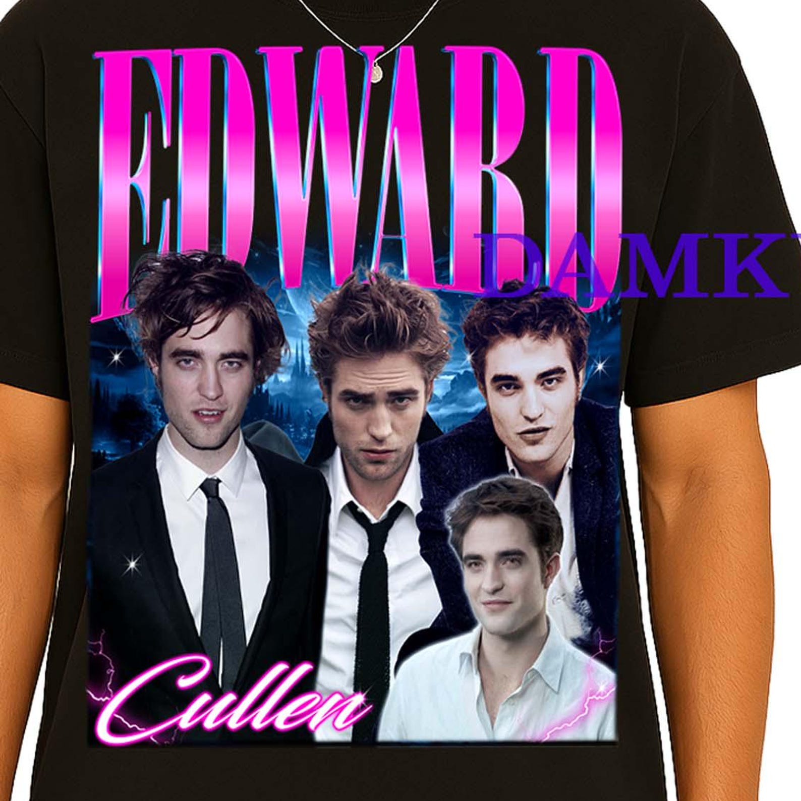 Edward Cullen Shirt, Edward Cullen Tshirt, Edward Cullen Fan T-shirt, Edward Cullen T-shirt, Edward Cullen Merch Gift, Edward Vampire Tee L