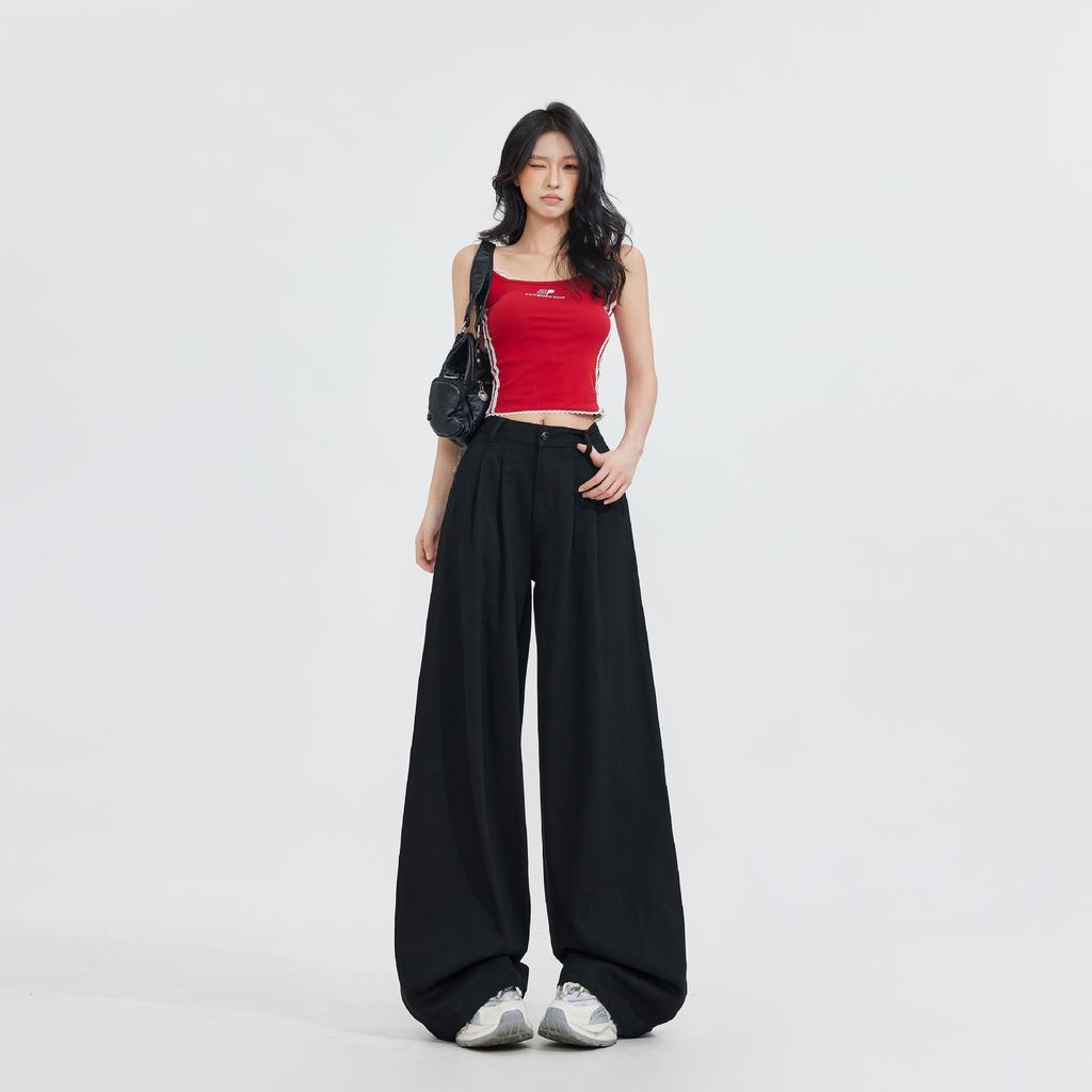 Loose Wide-leg Jeans for Women In Spring and Autumn Slimming Wide-leg Trousers for Women In Spring and Autumn