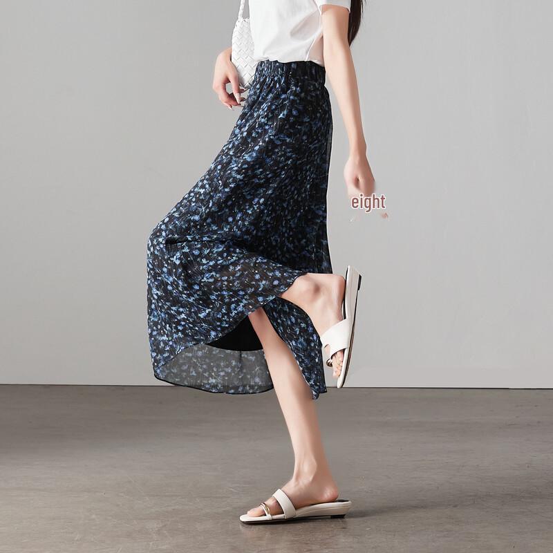 SOFSIL Women's Floral A-Line Midi Skirt