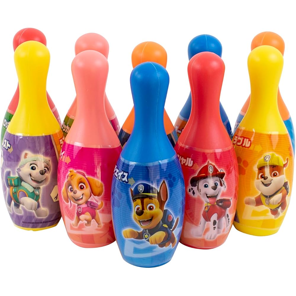 Maruka Paw Patrol Bowling Set Toy Sports for Ages 3 and Up 195283