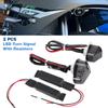 2025 LED Turn Signal Light Flasher For YAMAHA YZF R7 R6 R1 R1M YZFR7 YZFR6 Motorcycle Accessories Mini Flashing Lamp Indicators