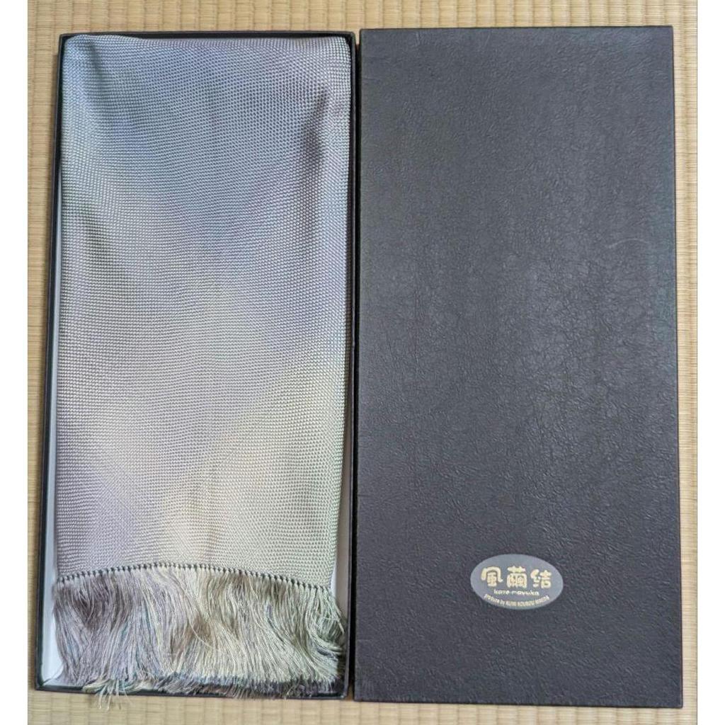 Used Hand-knitted Shawl for Kimono, Pure Silk, High Quality