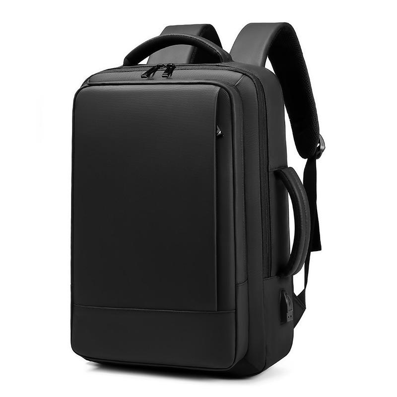 Business backpack men's new outdoor travel schoolbag multi-functional computer backpack printed LOGO