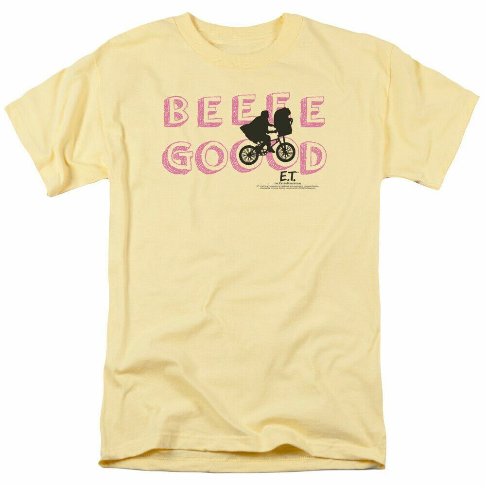 26 E.T. The Extra Terrestrial Goood T Shirt Mens Licensed 80s Movie Tee Banana Unisex T-Shirt XL