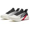 Anta Comfortable Casual Durable Low Top Short Distance Running Shoes Men Sneakers White Black 112435548-1