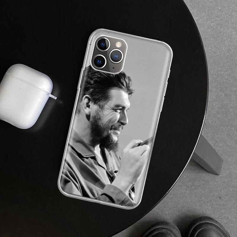 Che Guevara Cigarett Phone Case Cover for iPhone 11 12 13 Mini 14 15 Plus 16 Pro Max 17 Air 7 8 + SE Art Customized Fundas 11 12