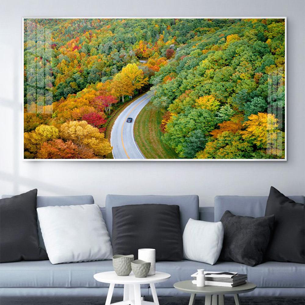 

Пейзаж маслом золотое пшеничное поле искусство холст картина гостиная коридор офис украшение дома фреска без рамки 20*40cm