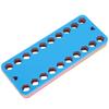10Pcs 20 Holes Embroidery Floss Organizer Stackable Design Thread Winding Board  For Cross Stitch
