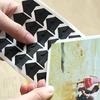 24 ks/1 list Samolepky na rohy fotografií Vytvoř a nalep DIY Příslušenství k fotoalbu Papír Kraftový papír Rohové samolepky