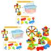 Building Large Plastic Blocks Kids – Diy Educational Set Early Learning Puzzle