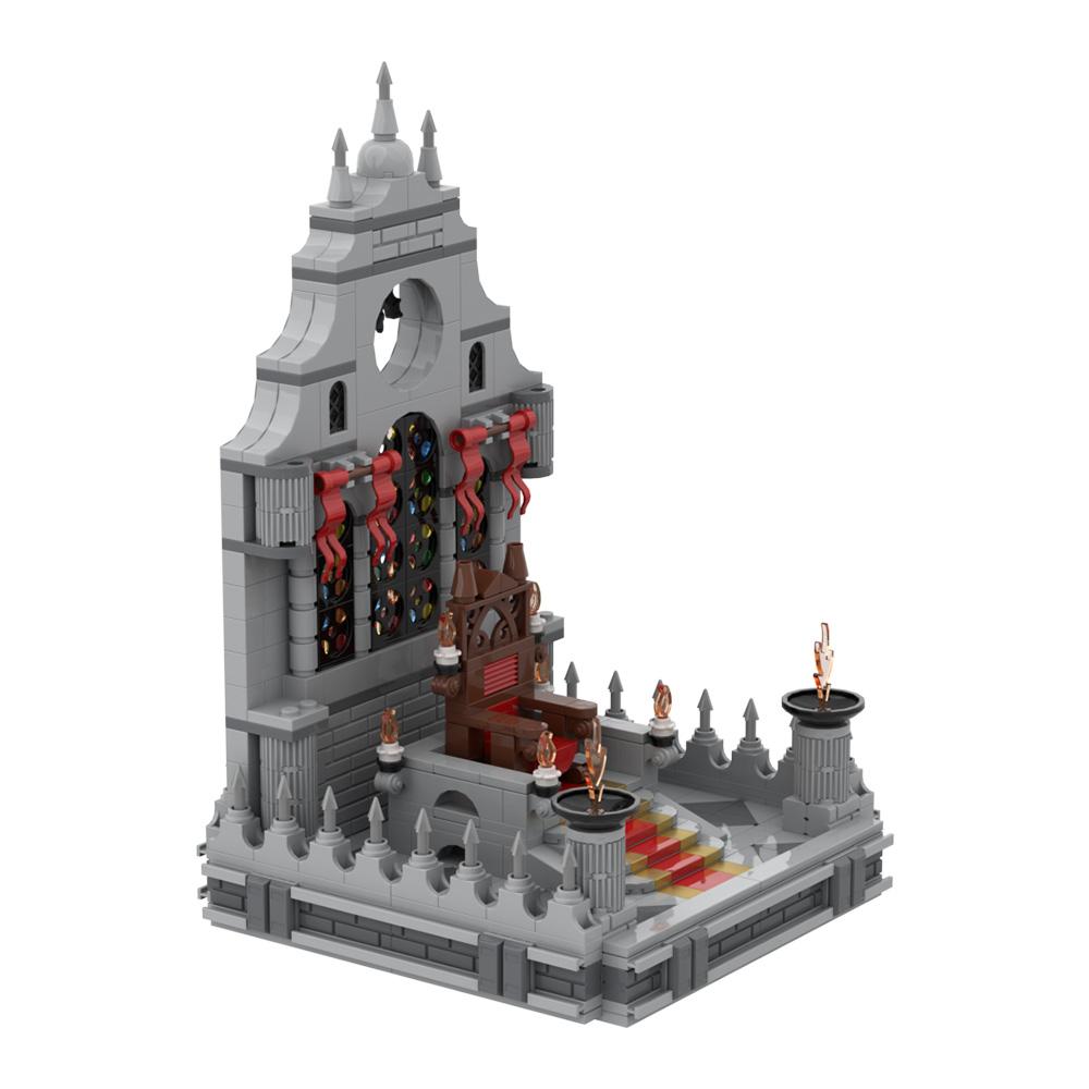 Non-Toxic Gobricks Moc-196572 Strahd'S Throne Room Building Blocks Toys