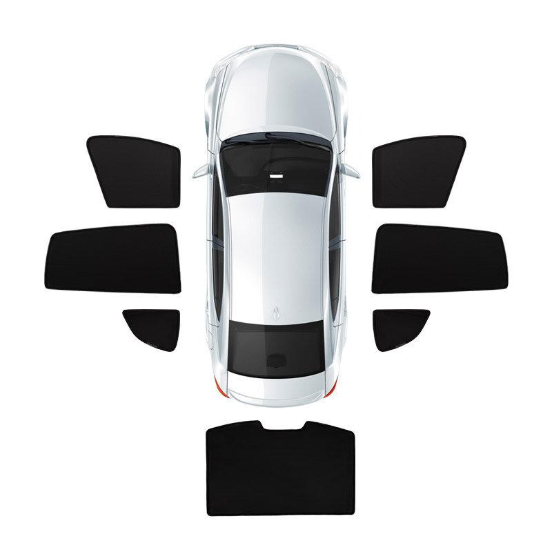 For Geely Galaxy E5 Car Magnetic Side Window Sunshade Privacy Curtain Mosquito Proof Mesh Sun Protection Heat Insulation Sun