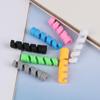50Pcs Data Cable Wired Earphone Silicone Protective Case Mobile Phone Charging Cable Earphone Cable Spiral Protector
