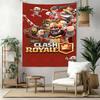 Clash Royale žaidimo sienos dekoras Sieninė drobė Gyvūno atminimui Gimtadienio Vestuvių šventės Fonas Šeimos dovana