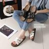 Thick-soled Slippers Women's New Summer Fashion Retro Belt Buckle Type To Wear Beach Cool Slippers