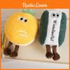 Coffee Cup Plush Toy Cartoon Pineapple Bun Doll Room Decoration Holiday Gift