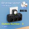 Multi-functional Socket with Smart Night Light USB Fast Charging Independent Control Multi-port Power Strip Overload Protection