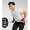 Gymshark Geo Seamless T shirT whiTe lighT Grey A5a2d Wbdz