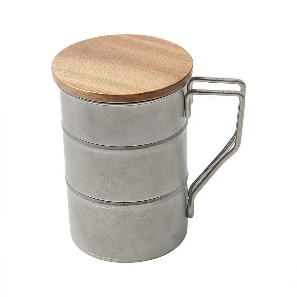Stainless Steel Beer Cup Vintage Mug With Cover For Coffee Travel Drinking Kitchen Dining Accessory In Stock Wholesale