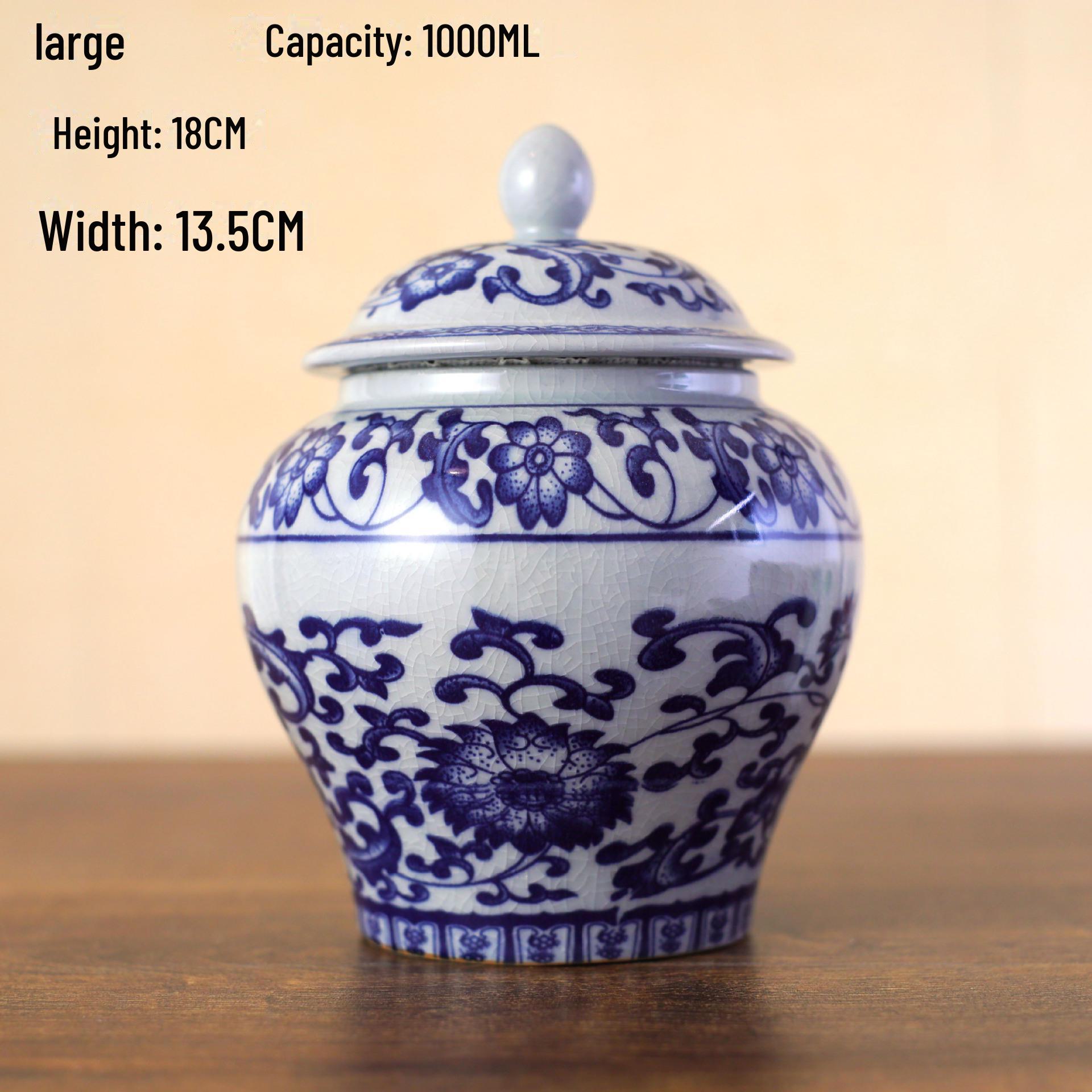 

Керамические банки для хранения чая в стиле ретро — влагонепроницаемые, герметичные, небольшие глиняные контейнеры