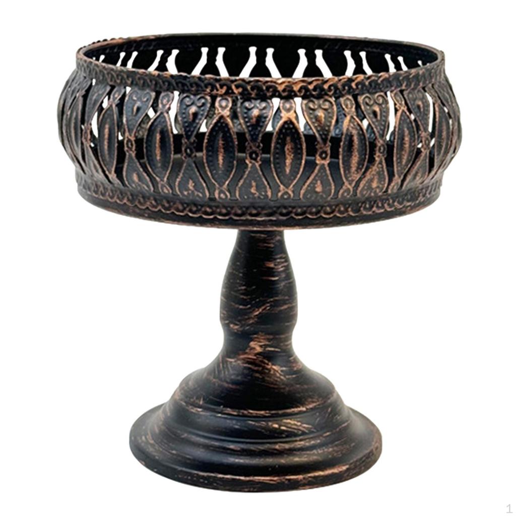 Candle Holder Serving Tray for Practical Use As a Table Centerpiece and Snack Storage In Hotels or