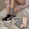 Women's Lace Mesh Cotton Mid-Calf Socks - Breathable, Thin, Trendy Spring/Summer Arrival