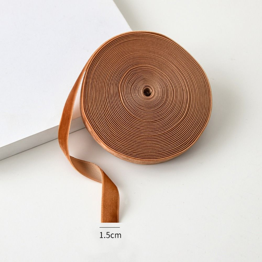 6/10M Geschenkband Samtstoff DIY Schleife Schleife Wickelband Treppe Heimdekoration