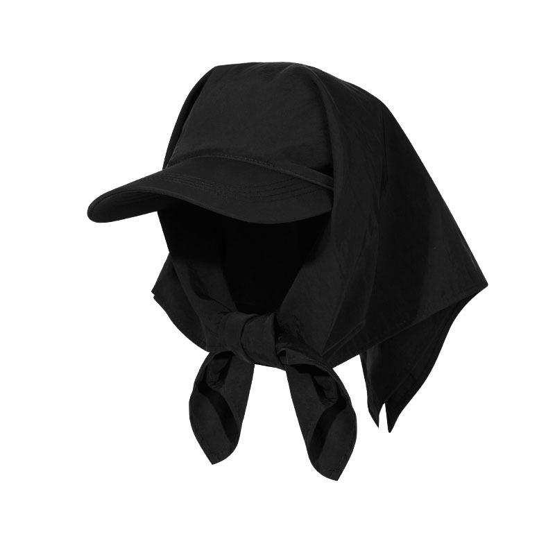 

Penne Headscarf Hat Sunscreen Edition Hat Strap Sunscreen Sun Hat Outdoor Cap чёрный