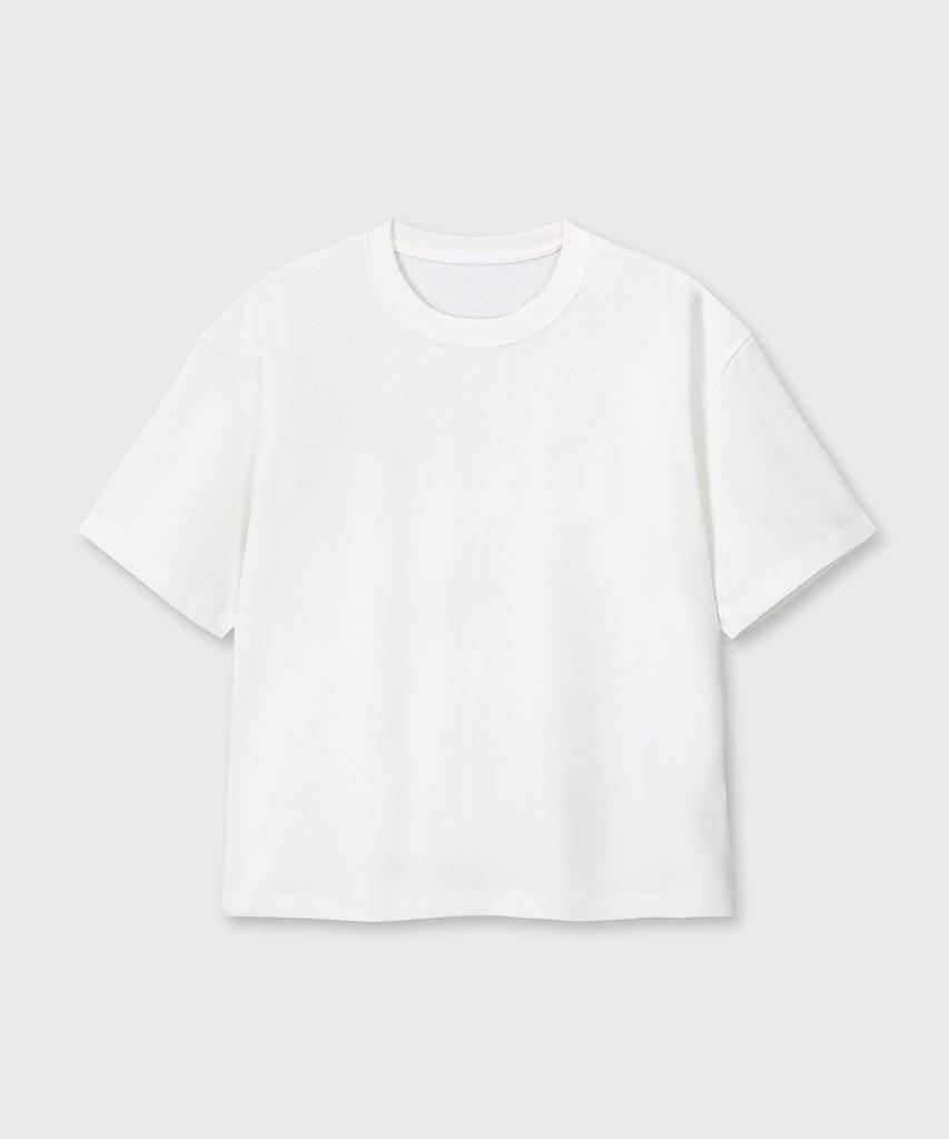 Daibeuin Uniform Crop T-Shirts (White)