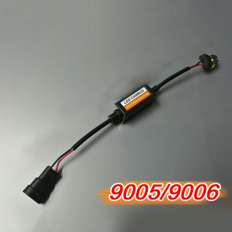 Car Light Headlight LED Canbus Decoder For H1 H4 H7 9005 9006 9012 Led H4 Canceller Error Free Resistor Anti Flicker Lamp Hoods