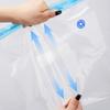 Yeniden Kullanılabilir Vakum Mühürleyici Torbaları Ev Tipi Plastik Şeffaf Gıda Saklama Mühürleme Torbası Taze Gıda Fermuarlı Dondurucu Mühürleme Klipsleri El Pompası Torba
