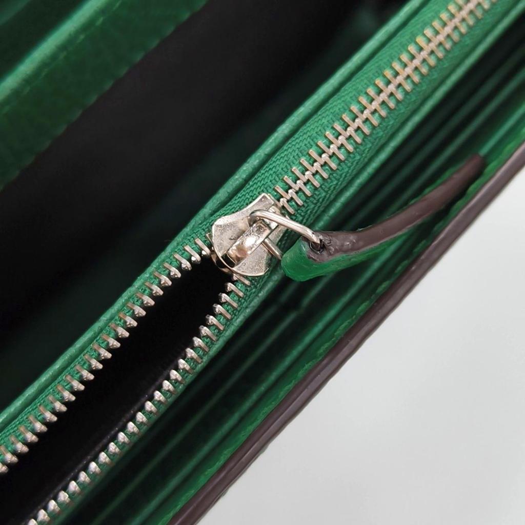 [Pre-Owned] Dionysus Double Tiger Head Buckle Chain Shoulder Leather Wallet Crossbody Bag - Very Good #BZ1UDC