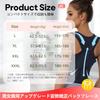 SHINIQLORA Posture Corrector & Lumbar Support Belt, Back Straightener Corset for Women & Men, Breathable Waist Cincher (Pink / XL)