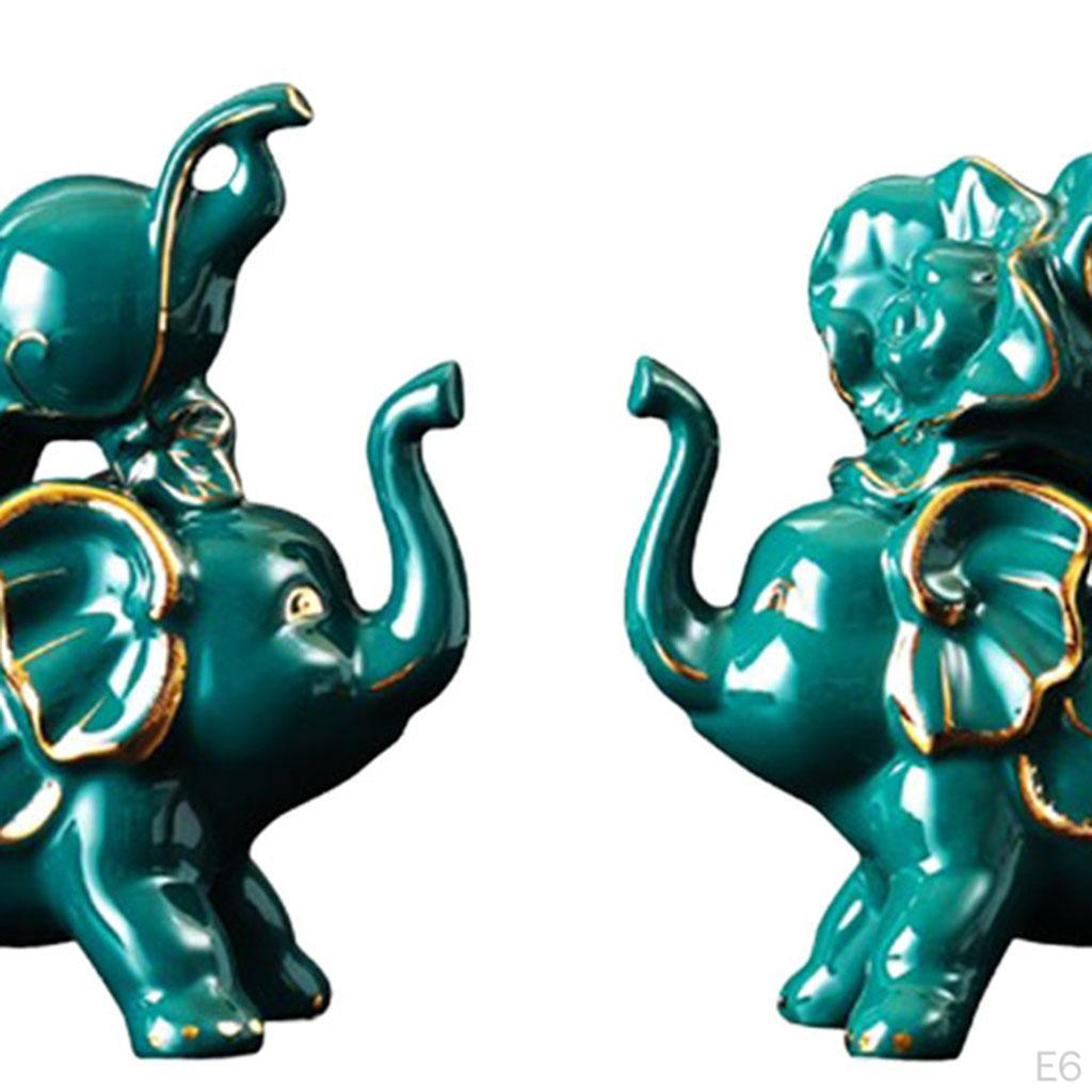 Figurine Lucky Animal Statue Sculpture Indoor and Outdoor Living Room Dining Tabletop