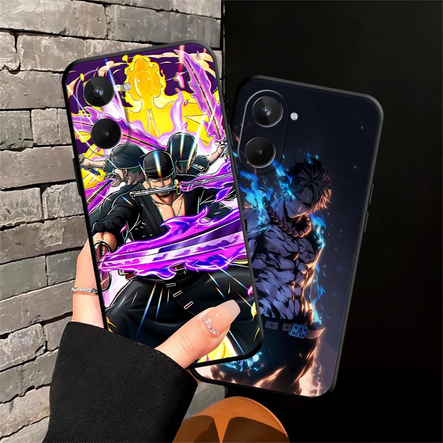 Phone Cover Case for Realme GT Master Neo2 12 14 11 Pro C25 P3 Ultra C21 C15 C12 C33 C35 C53 C55 Nazro 50 50i Ones Pieces Zoro