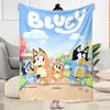 Bluey Friends Adventure Blanket Soft Warm Cozy Perfect for Sofa Office Livingroom Four Seasons Universal Modern Gifts For Family Or Friends