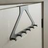 Triangular Door Hook Wall Mounted PunchFree Traceless Hanger for Coats Hats Bags and More