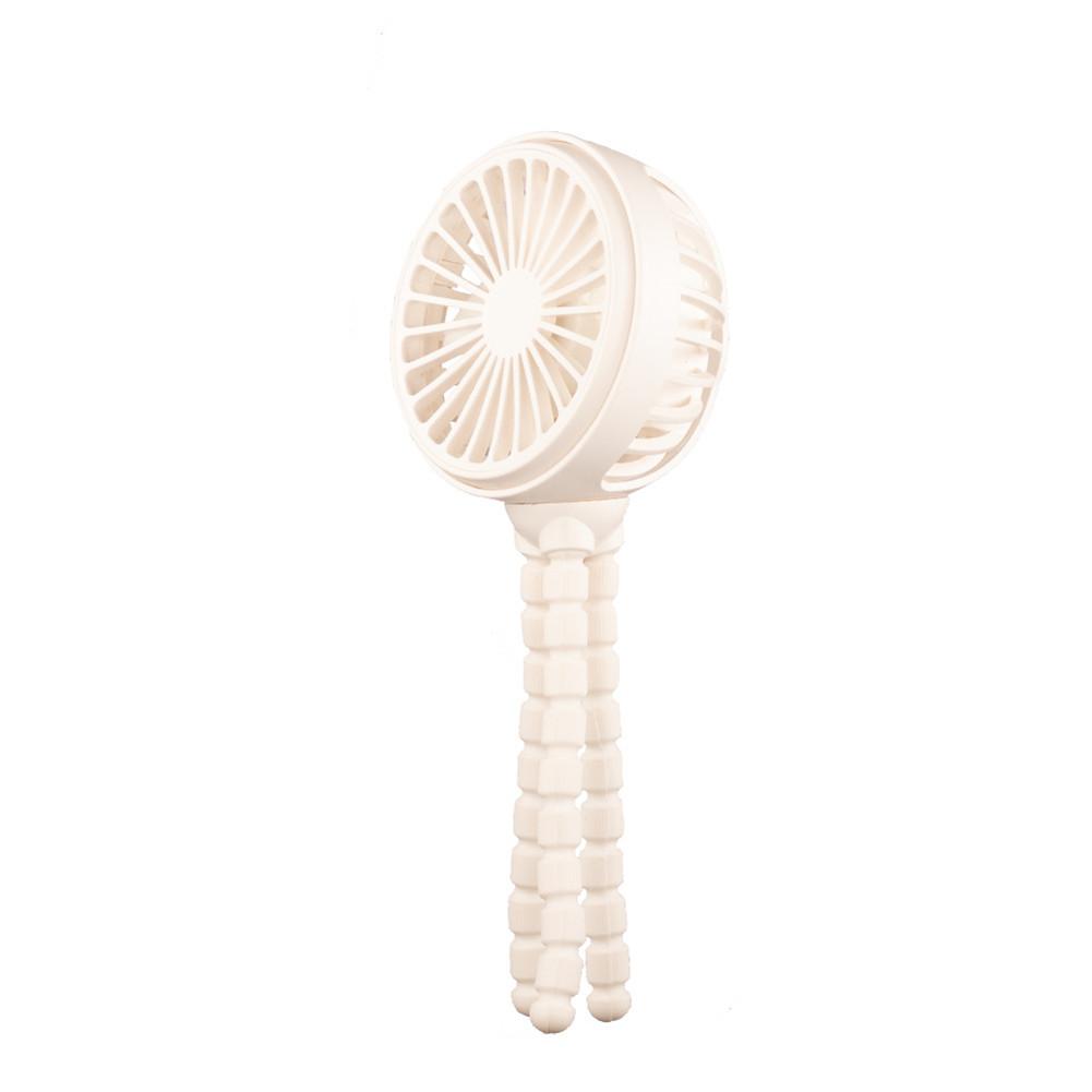 

Mini Handheld Portable Fan With Flexible Tripod For Stroller Student Bed Bike Crib Car white94*94*193.5mm#0