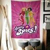 Totally Spies Pattern Home Decor Tapestry, Wall Hanging, Decorative RV Wall Cloth.SGT0917498