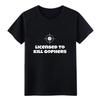 Licensed To Kil L Gophers Caddyshack T Shirt Designing Tee Shirt Oneck Pattern Cute Building Spring Autumn Pictures Shirt