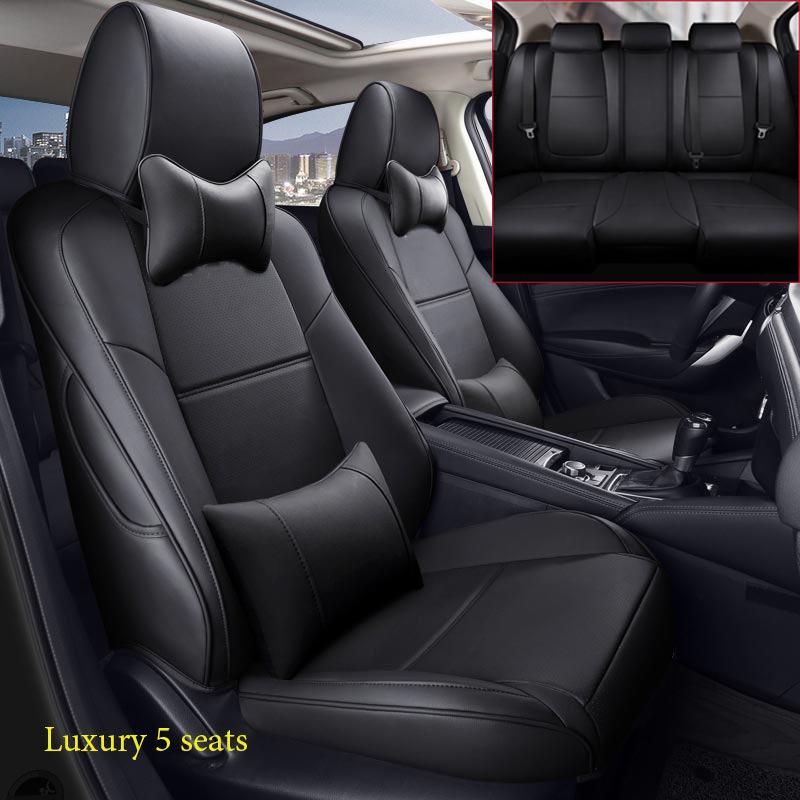 Custom Leather Upholstery Car Seat Covers For Mazda CX-30 2020 2025 2025 2025 2025 Seat Cover Cushion Airbag Compatibility
