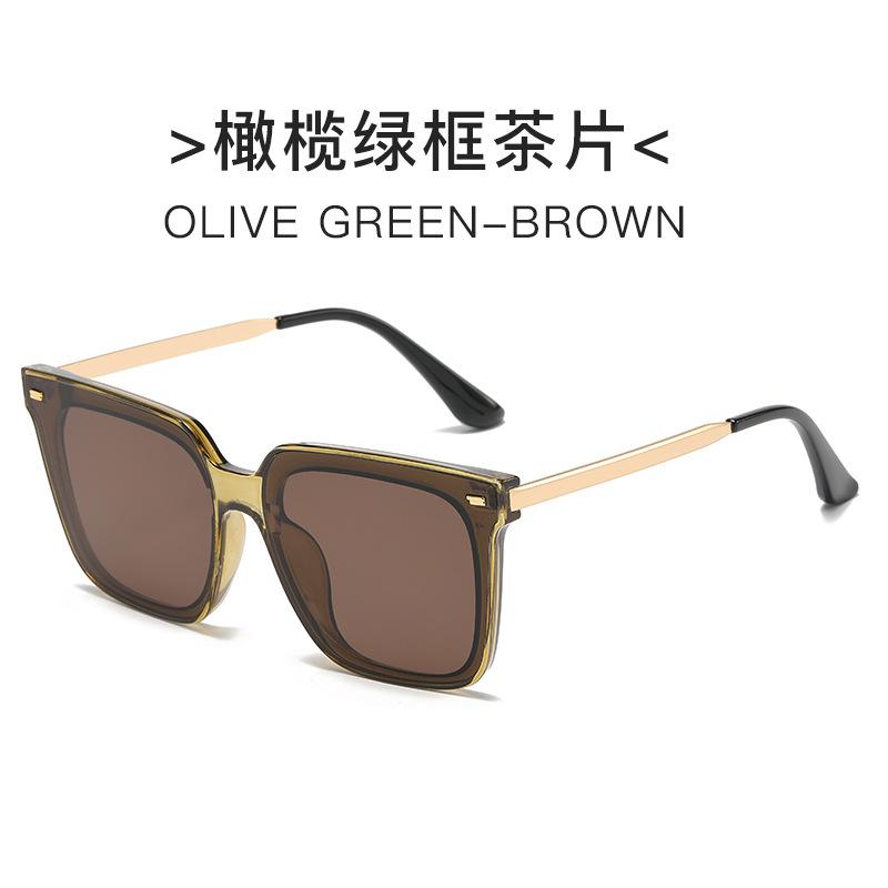 New GM sunglasses high-end ins wind street shot UV-proof retro sunglasses for men and women