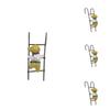 Miniature Resin Climbing Stairs Little Dog Display Ornament For Decor Room