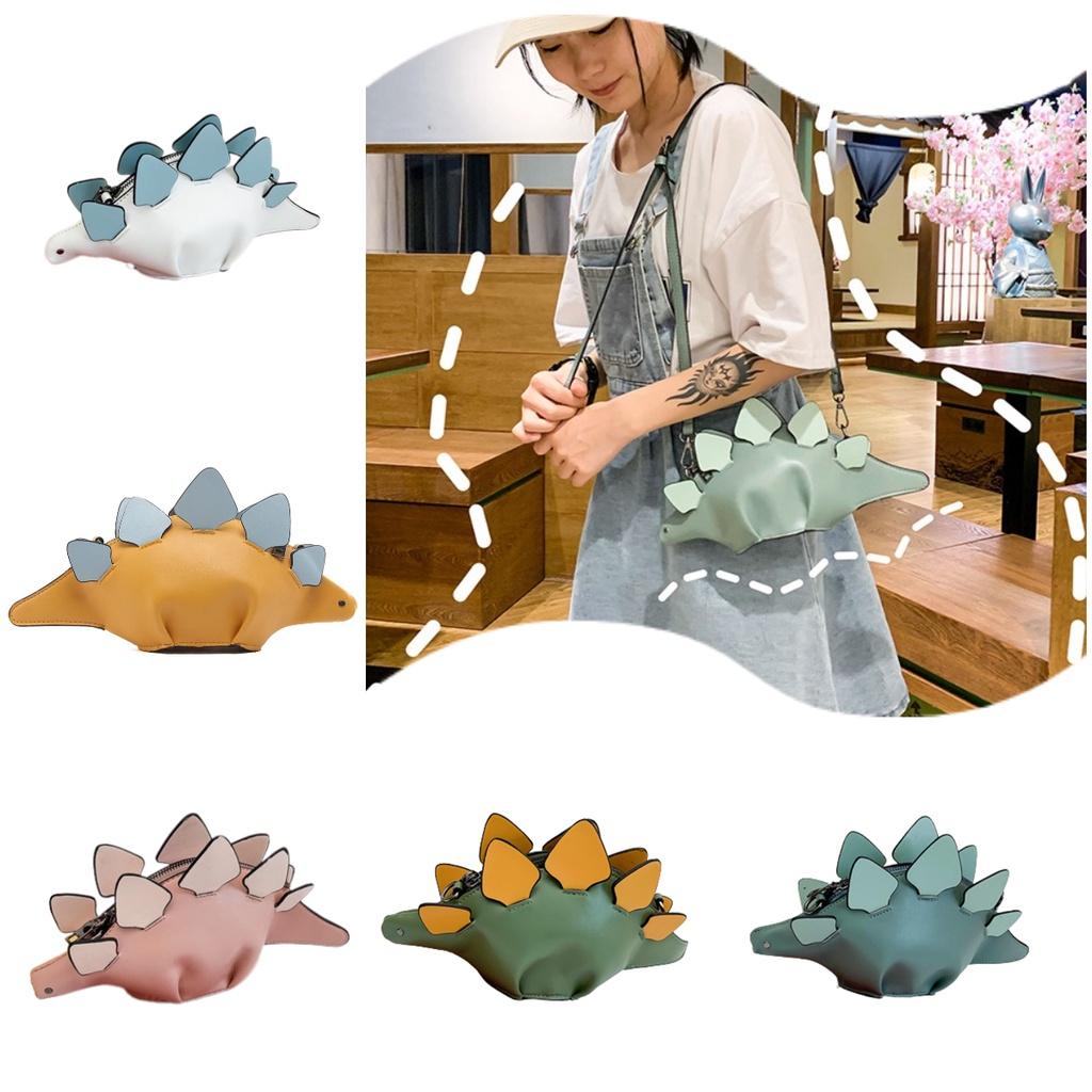 Cute And Colorful Dinosaur Cartoon Crossbody Bag For Women Fashionable And Trendy