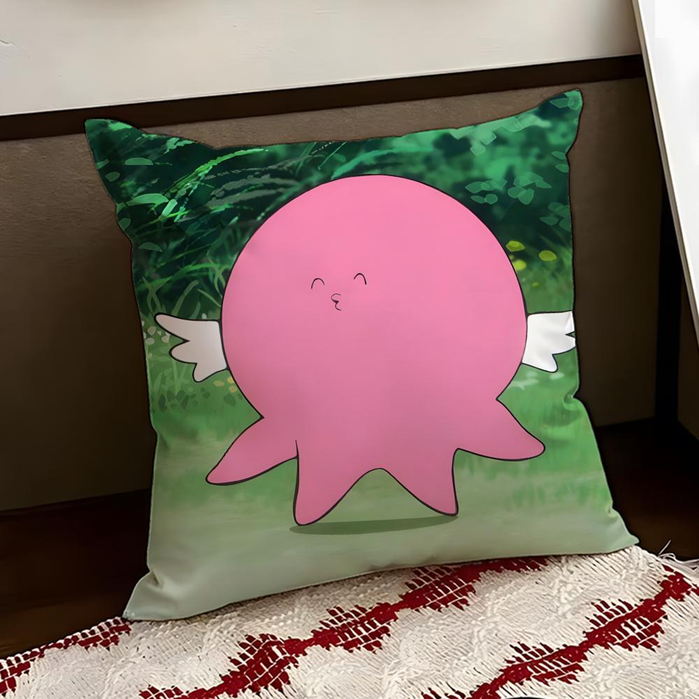 TTakopis Original AnimeSin Cushion Cover Reversible Soft Durable Pillow Cover Home Car MultiScene Use for Daily Comfort