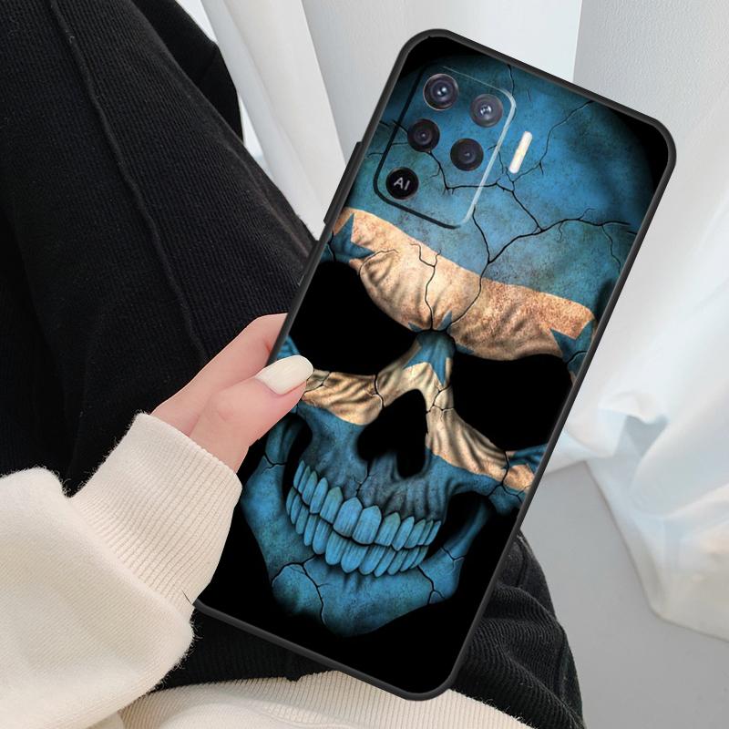 Honduras Flag Case For Oppo A18 A38 A58 A78 A98 A80 A60 A40 A96 A76 A16 A94 A74 A54 A15 A17 A57 A77 A5 Pro