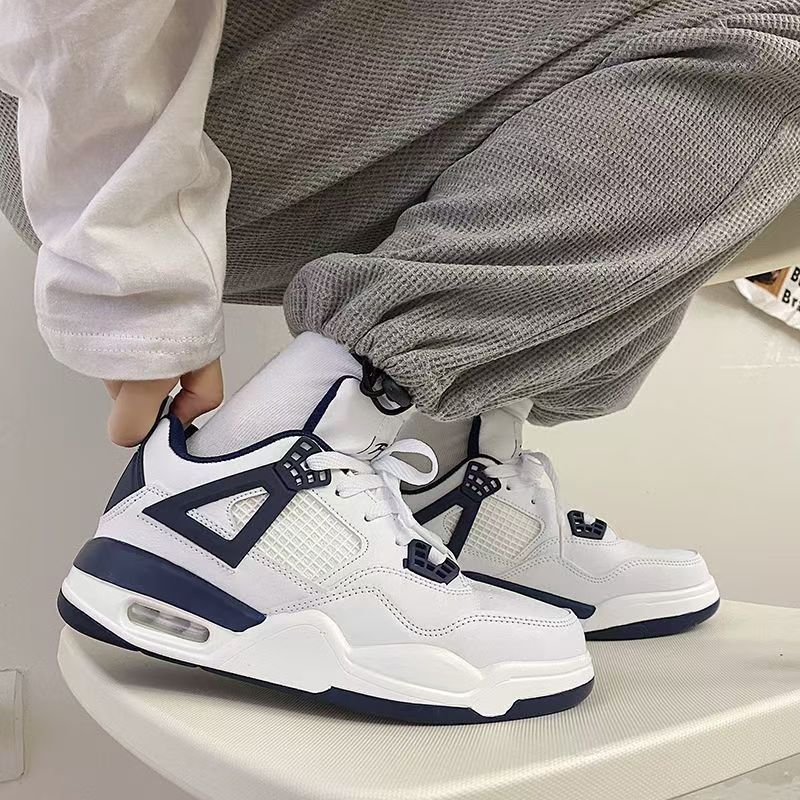Four Seasons Ins Wind Sports Shoes Female Dad Shoes Ulzzang Niche Retro Casual Air Cushion Running Shoes Children