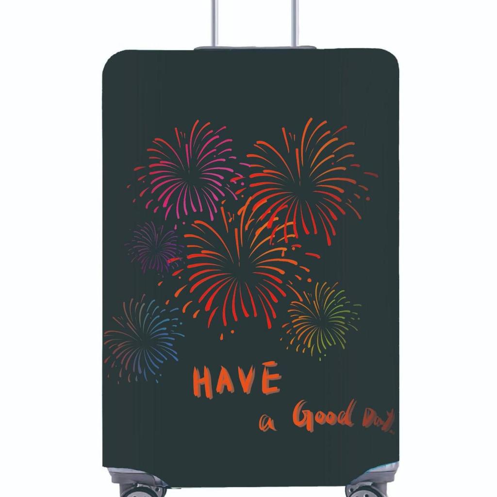 Durable Elastic Luggage Protector: Thick, Wear-Resistant Suitcase Cover (22/24/26 Inch), Customizable Logo